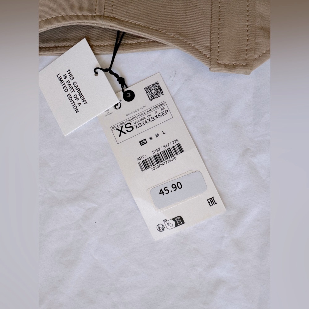 ZARA Bustier Top LIMITED EDITION - Picture 8 of 9